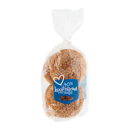 Koolhydraat verlaagde volkorenbollen