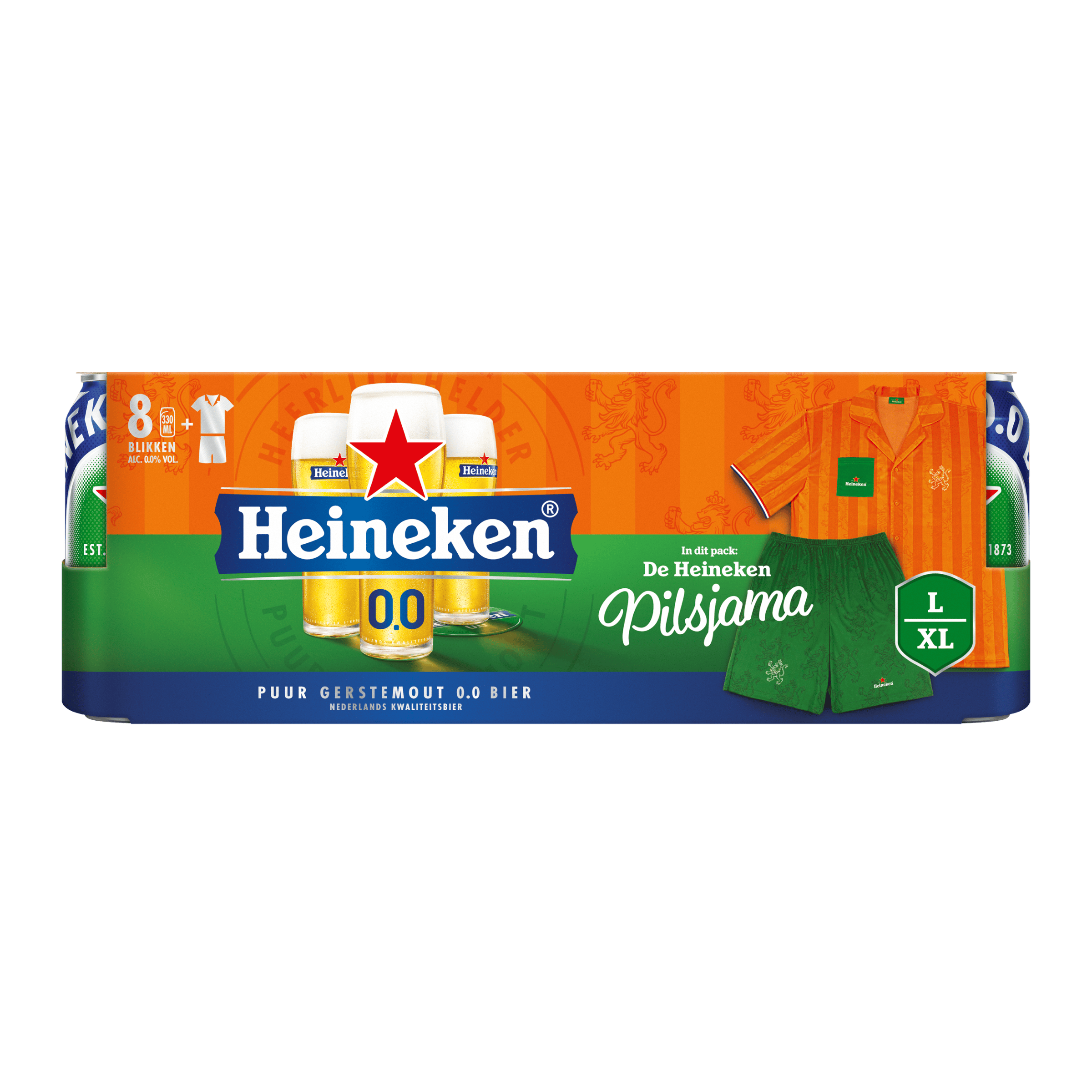 Premium pilsener 0.0 bier blik