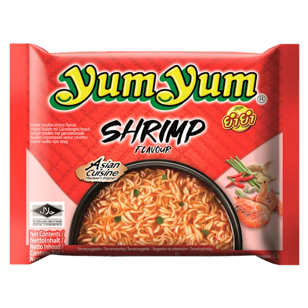 Yum Yum Noodlesoep garnaal