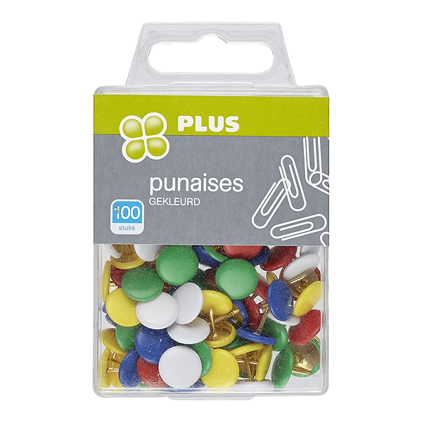 PLUS Punaises gekleurd