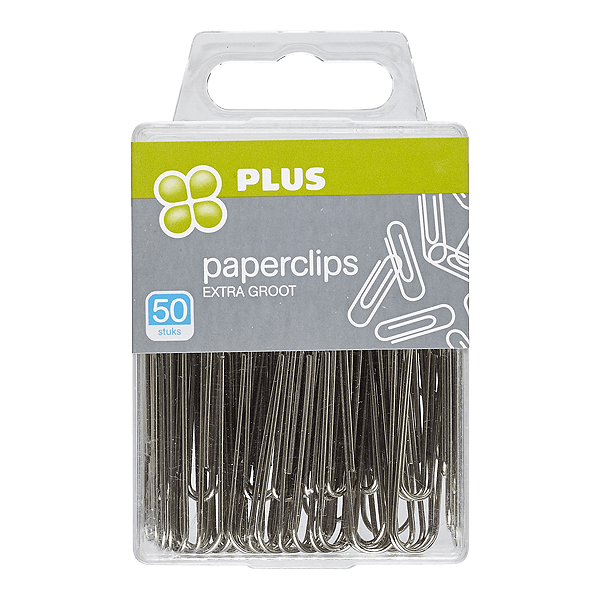 PLUS Paperclips groot