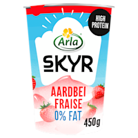 Arla Skyr aardbei yoghurt 0% vet