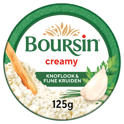 Zacht & romig knoflook & kruiden