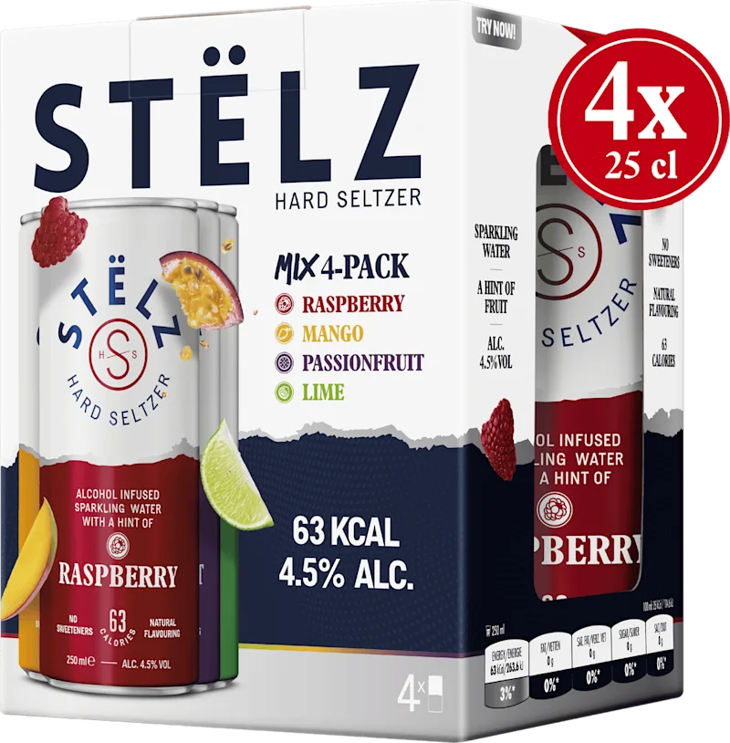 Stëlz Hard Seltzer - Mixed