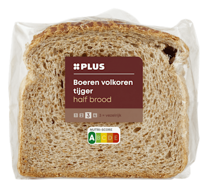 Volkoren tijger half