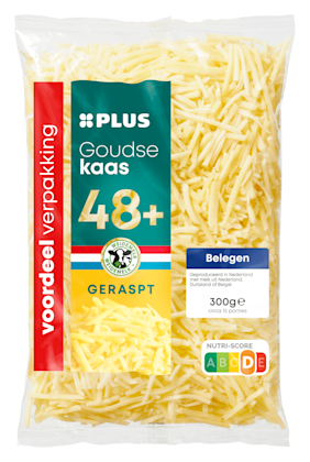 Goudse geraspte kaas belegen 48+ VDV