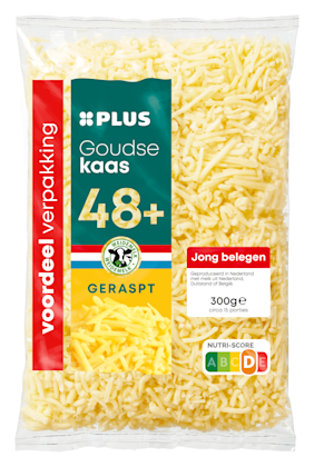 Goudse geraspte kaas belegen 48+ VDV