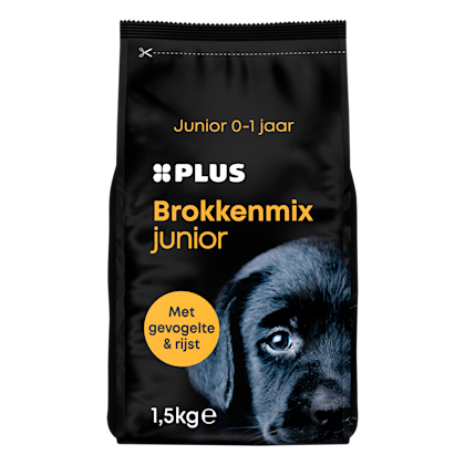Brokkenmix junior gevogelte & rijst