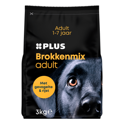 Brokkenmix adult gevogelte & rijst