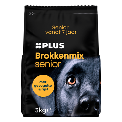 Brokkenmix senior gevogelte & rijst