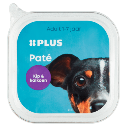 Plus Honden paté Kip & kalkoen