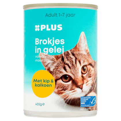 Brokjes in gelei Kip & kalkoen