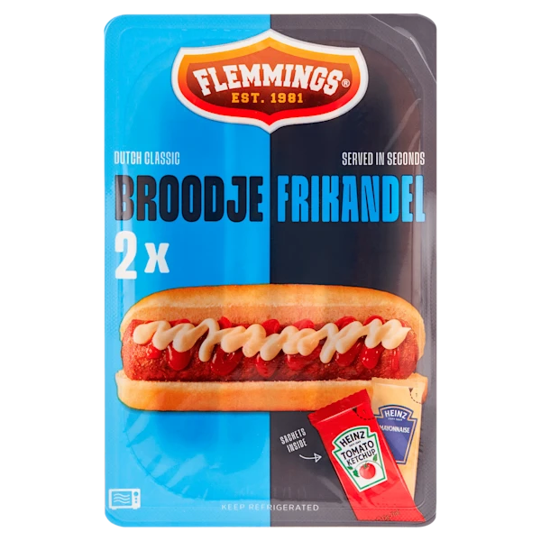 Flemmings Broodje frikandel duo