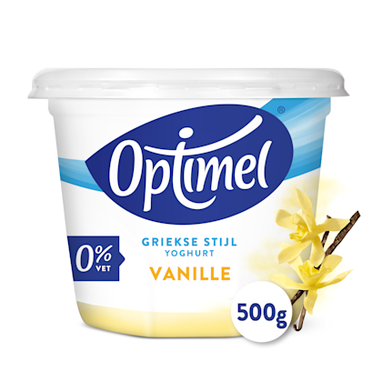 Yoghurt Griekse stijl vanille 0% vet