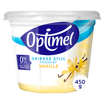 Yoghurt Griekse stijl vanille 0% vet