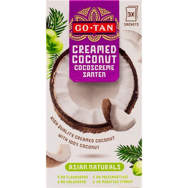 Go-Tan Kokoscreme (santen) all natural