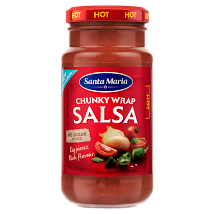 Santa Maria Chunky wrap salsa hot