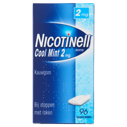 Nicoti Kauwgom Cool Mint 2mg