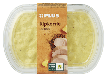 Kip kerrie salade