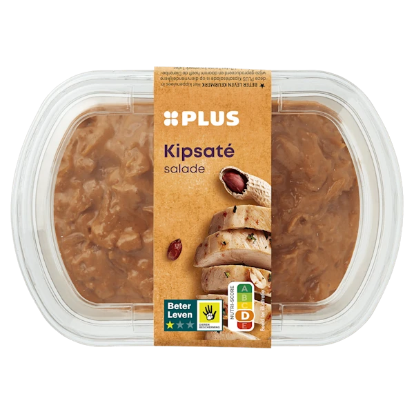 PLUS Kip saté salade