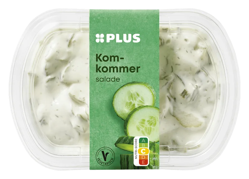 PLUS Komkommer salade