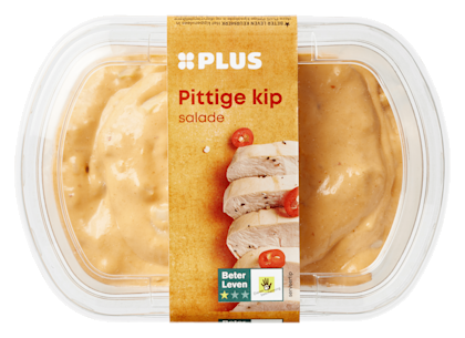 Pittige kip salade