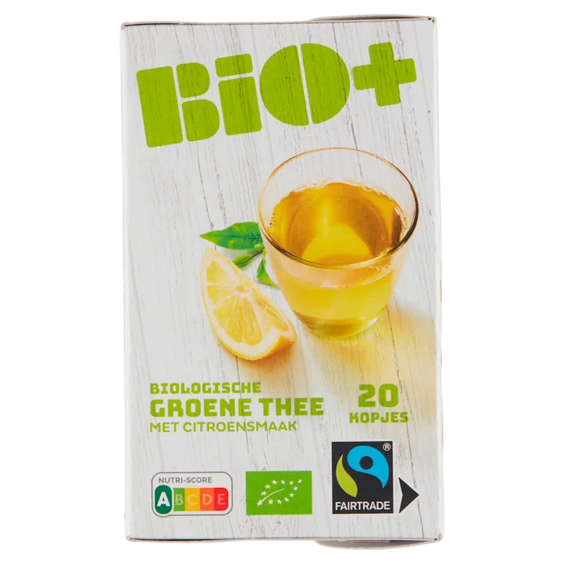 BIO+ Groene thee citroen Fairtrade