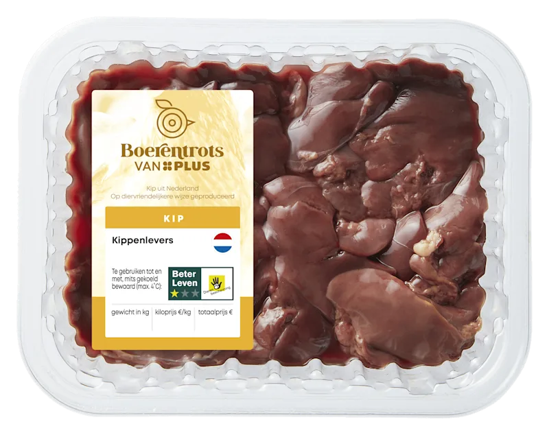 PLUS Boerentrots Kippenlevers
