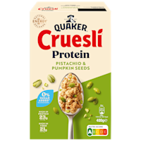 Quaker Cruesli proteine ZSA pistache