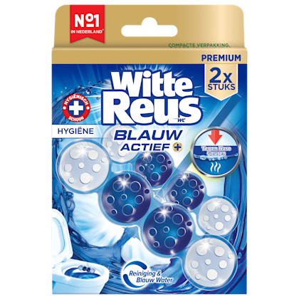 Toiletblok Blauw Actief Hyg
