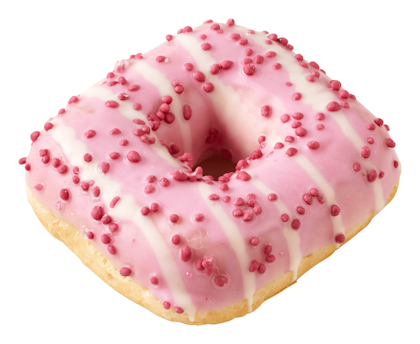 Donut Aardbei