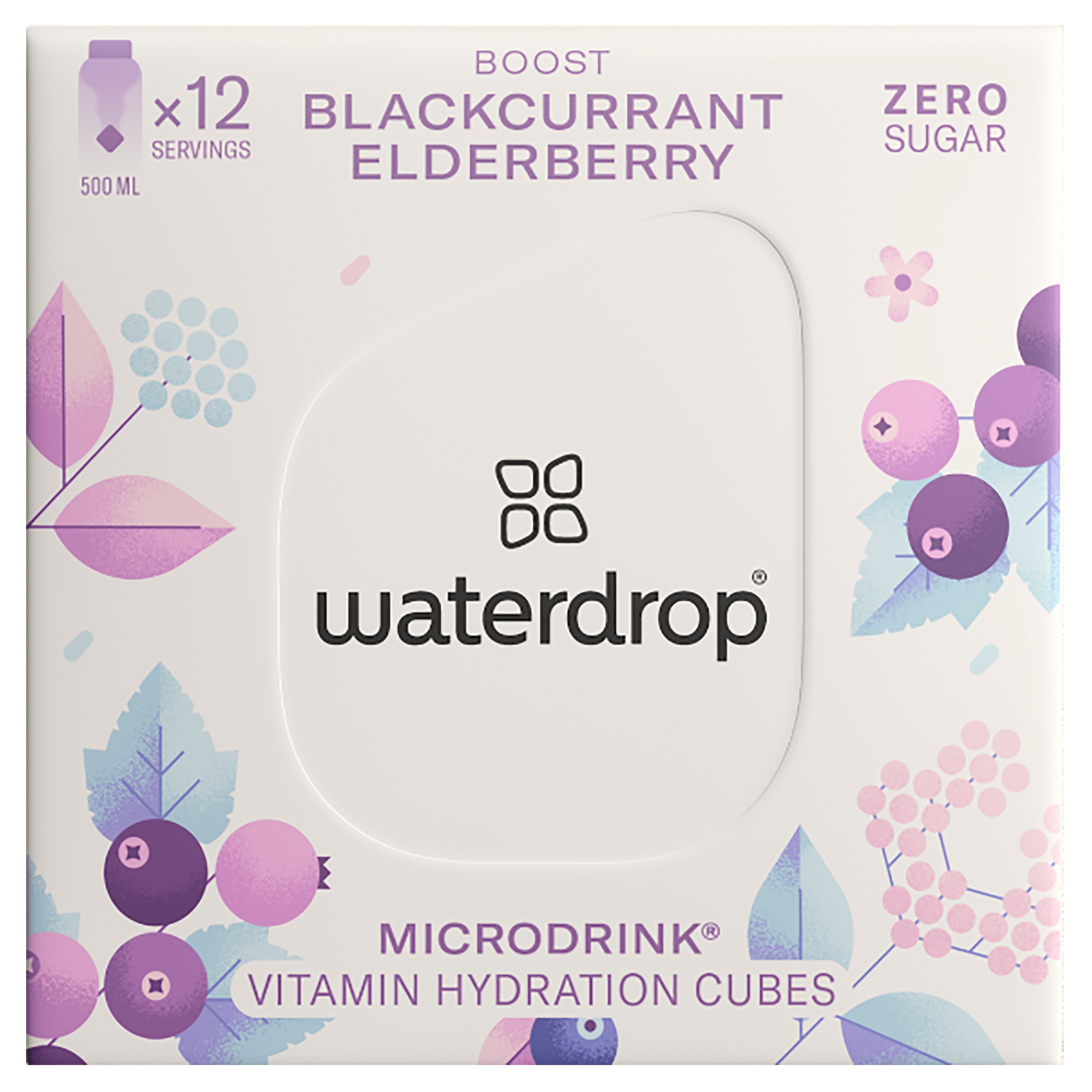 Waterdrop Microdrink boost Per Doos 12 st