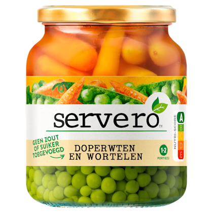 Doperwten en wortelen