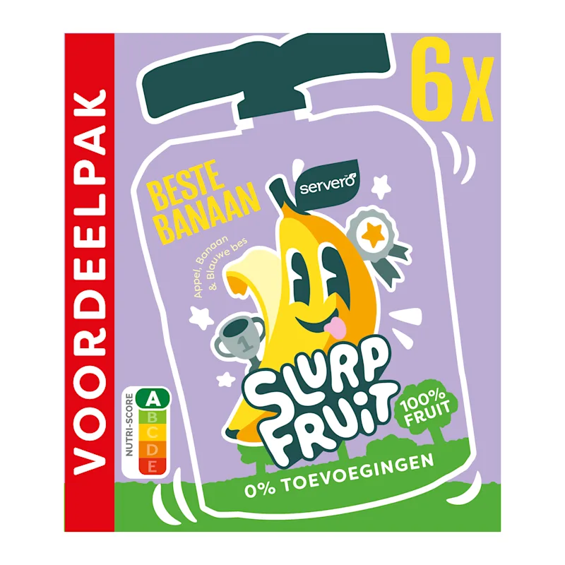 Servero Slurpfruit Beste Banaan