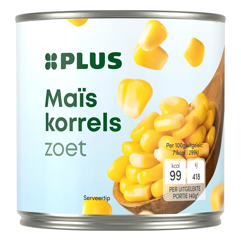 PLUS Maïs korrels zoet
