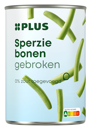 Sperziebonen gebroken