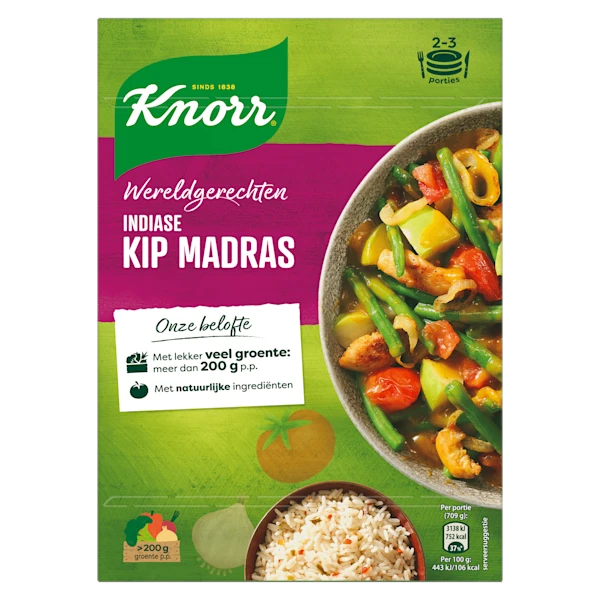 Knorr Wereldgerecht Kip madras