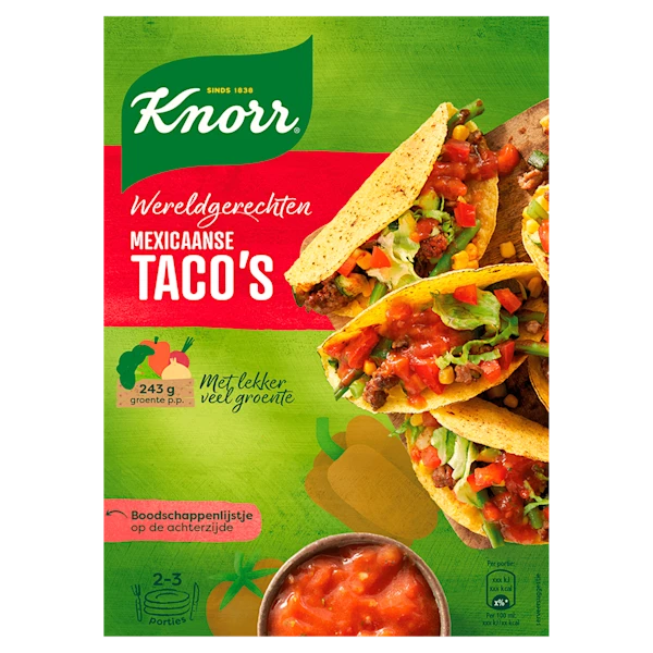 Knorr Wereldgerecht Taco's