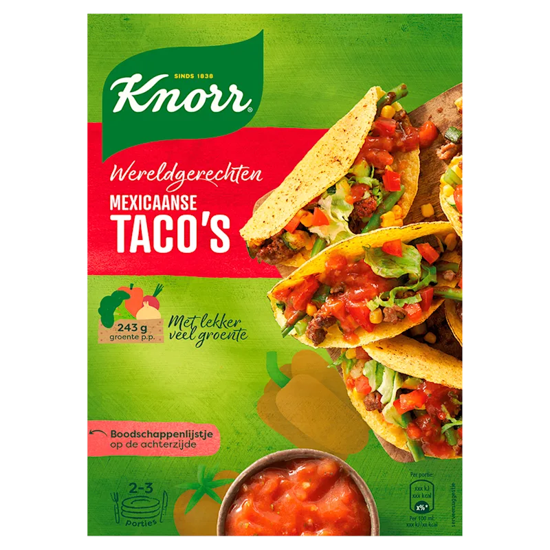 Knorr Wereldgerecht Taco's