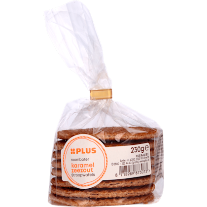 Stroopwafels karamel zeezout