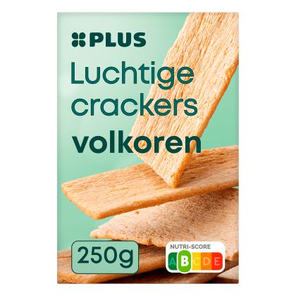 Luchtige crackers Vezelrijk