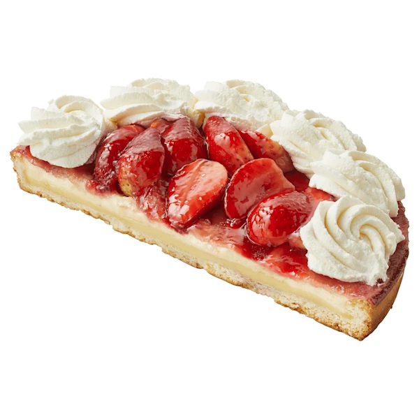 PLUS Korenlanders Luxe aardbeienvlaai half
