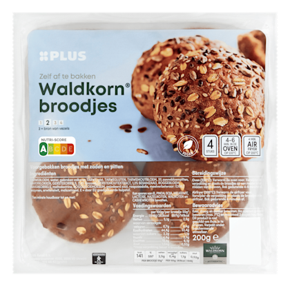PLUS Waldkornbroodjes