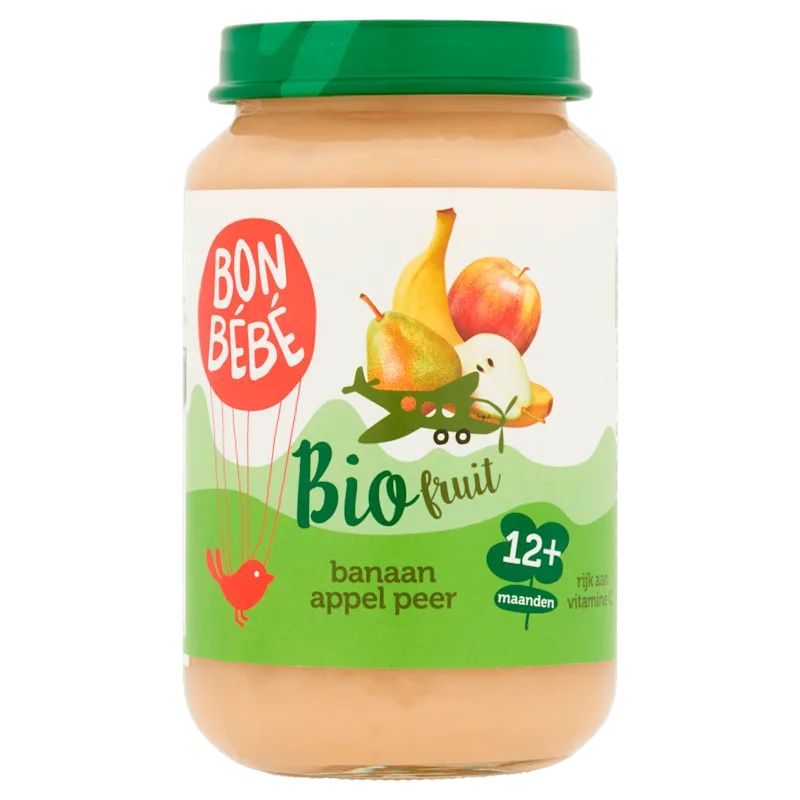 Bonbebe Bio 12mF1206 Banaan Appel Peer