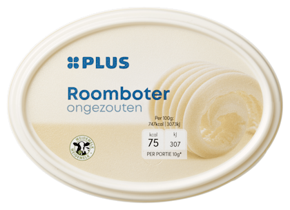 Roomboter ongezouten