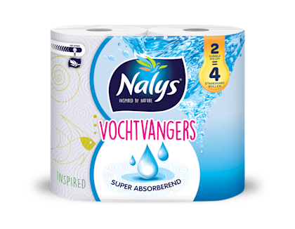 Vochtvangers keukenpapier dubbele rol