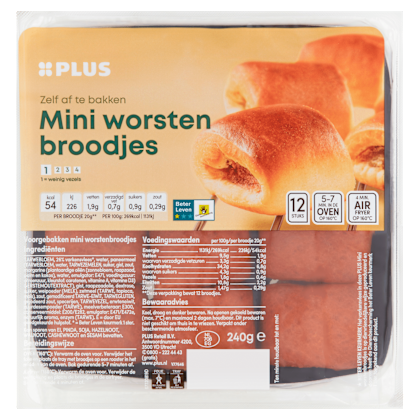 Mini worstenbroodjes beter leven