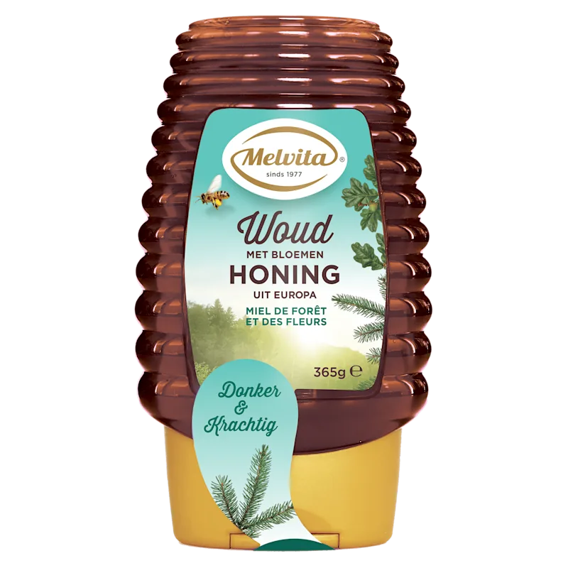 Melvita Woudhoning met bloemen