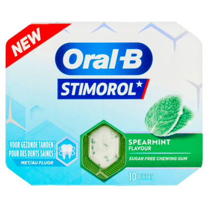 Oral-B kauwgom spearmint suikervrij