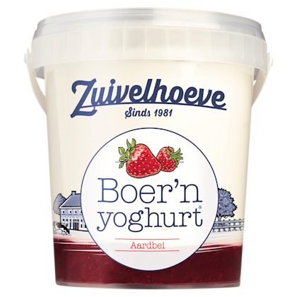 Boer'n Yoghurt Aardbei